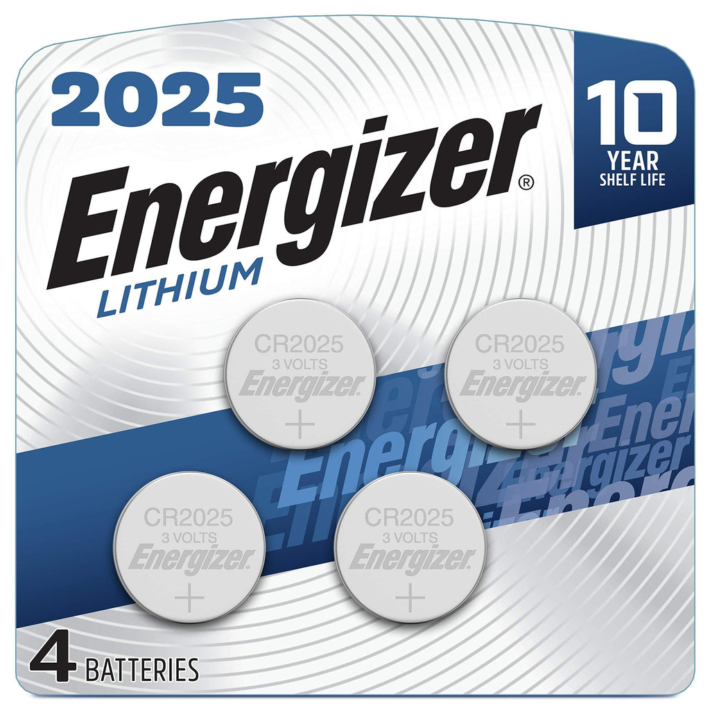 [Australia] - Energizer 2025 Lithium Coin Cell Battery, 4 Count 