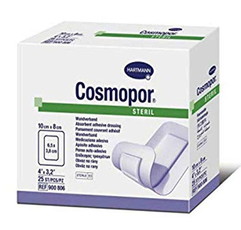 [Australia] - Cosmopor - 42813 Sterile, 4" x 3.2", Pack of 25 