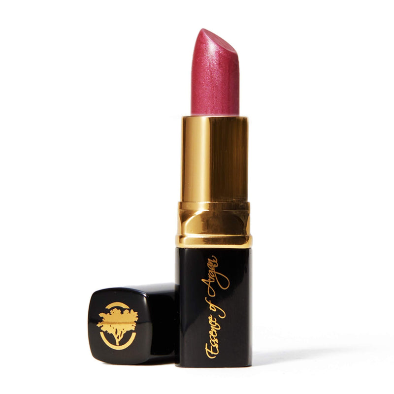 [Australia] - Essence of Argan Moisturizing Lipstick - Enriched with 100% Pure Organic Argan Oil, Shea Butter - Voluptuous Sexy Lips - Sunscreen, Hydration & Nourishing - Long Lasting Lip Balm - Precious Pink 