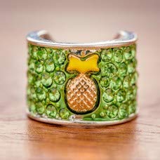 [Australia] - CharMed Crystal Stethoscope Charm - Pineapple 