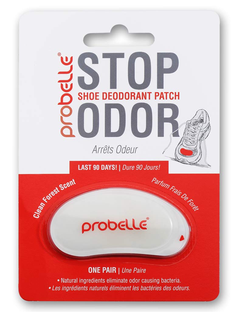[Australia] - Probelle Stop Shoe Odor, Shoe Deodorant Patch. Refreshes Shoe with Essential Oils, Stays in sneakers, shoes for 90 days, Set it & forget it. (Universal) 