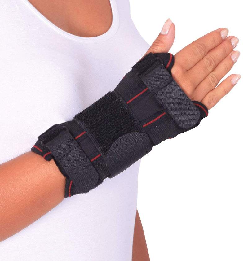 [Australia] - ORTONYX Wrist Support Brace with Splint for Carpal Tunnel Arthritis - L-XXL Black Large/2X-Large (Pack of 1) 