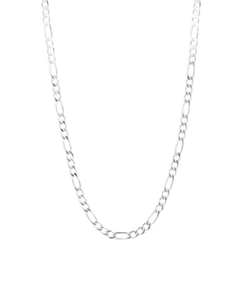 [Australia] - Pori Jewelers 925 Sterling Silver Figaro Chain Necklace - 4mm-10.5mm - Made in Italy - Lobster Claw 18.0 Inches 4.5MM 