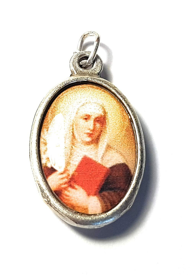[Australia] - relic Medal 3rd Class Saint Catherine of Siena Patron Against fire, bodily ills, Allentown, Europe, Firefighters, Illness, Italy, miscarriages, Sexual Temptation, Sick People, Sickness, Nurses 