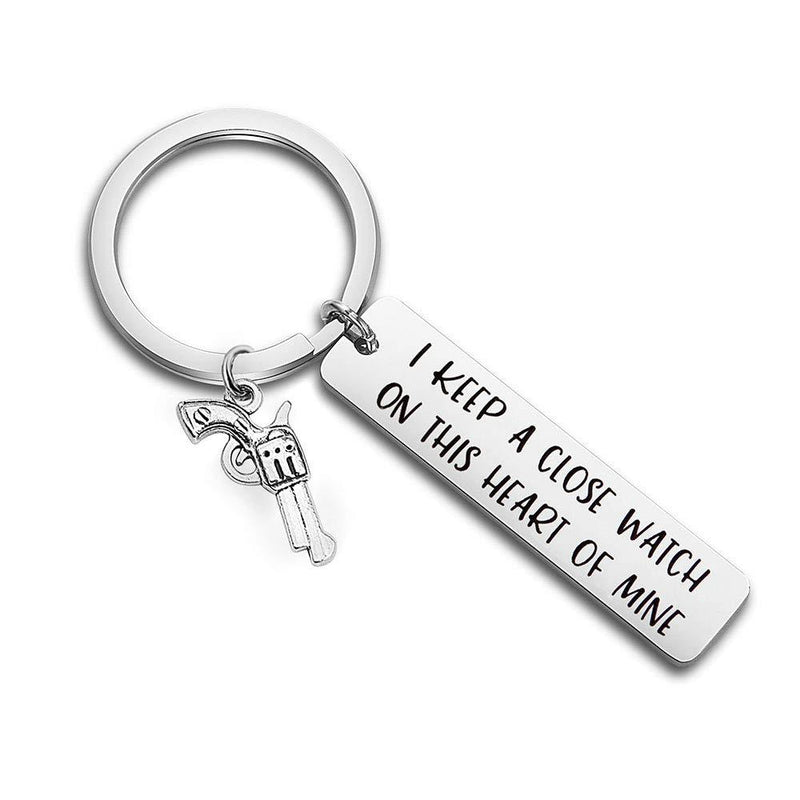 [Australia] - bobauna I Keep A Close Watch On This Heart Of Mine Johnny Cash Keychain Inspirational Recovery Gift close watch keychain 