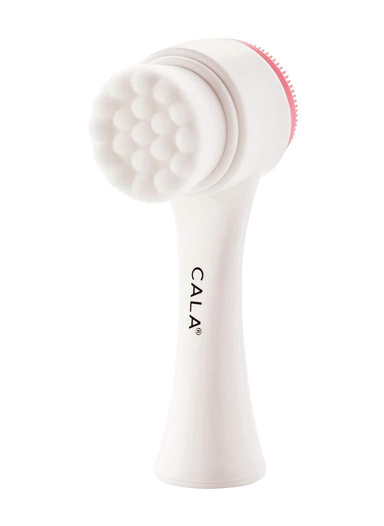 [Australia] - Cala Dual-action pink facial cleansing brush 