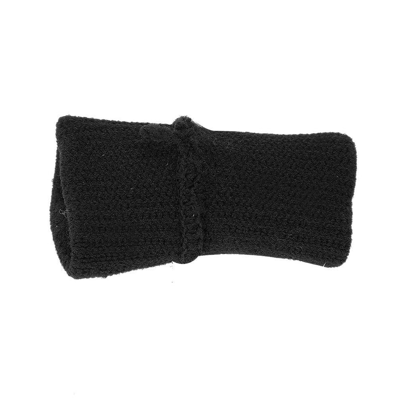 [Australia] - Finger Sleeves, 10pcs Basketball Finger Protector Flexible Sports Guards Wraps Stretchy Volleyball Support Brace (Black) 