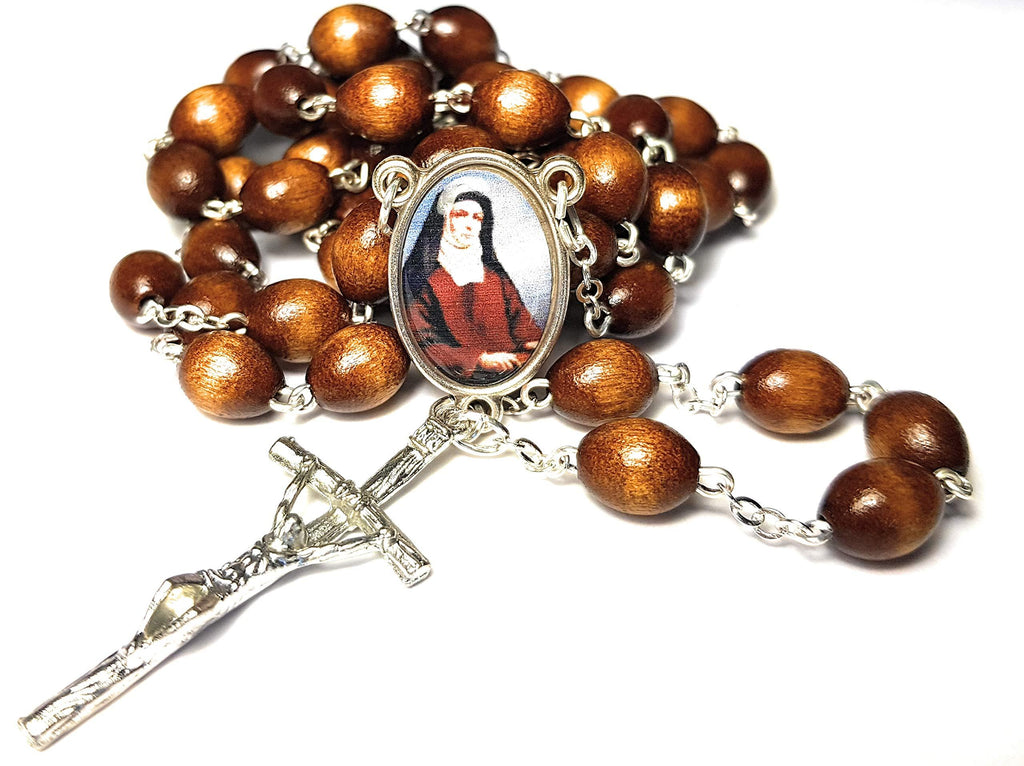 [Australia] - Relic Rosary 3rd Class of Edith Stein Teresa Benedicta of The Cross Patron of Europe; Loss of Parents; Converted Jews; Martyrs; World Youth Day Copatrona de Europa y Judeoconversos 