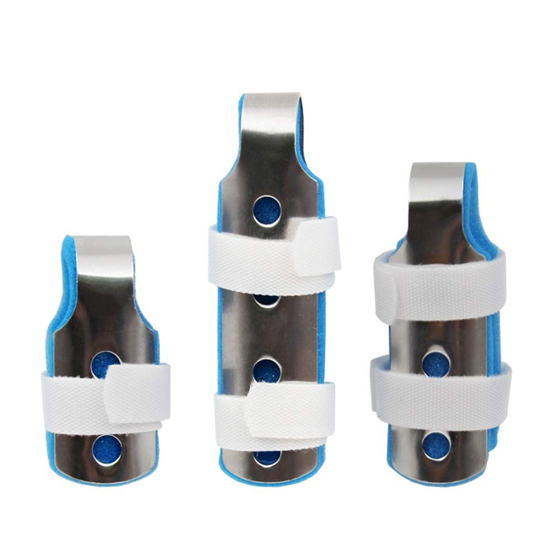 [Australia] - XHIVAR Finger Splint Support for Trigger Mallet Broken Arthritis Fingers Protector straightening immobilizer 3-Size Pack 