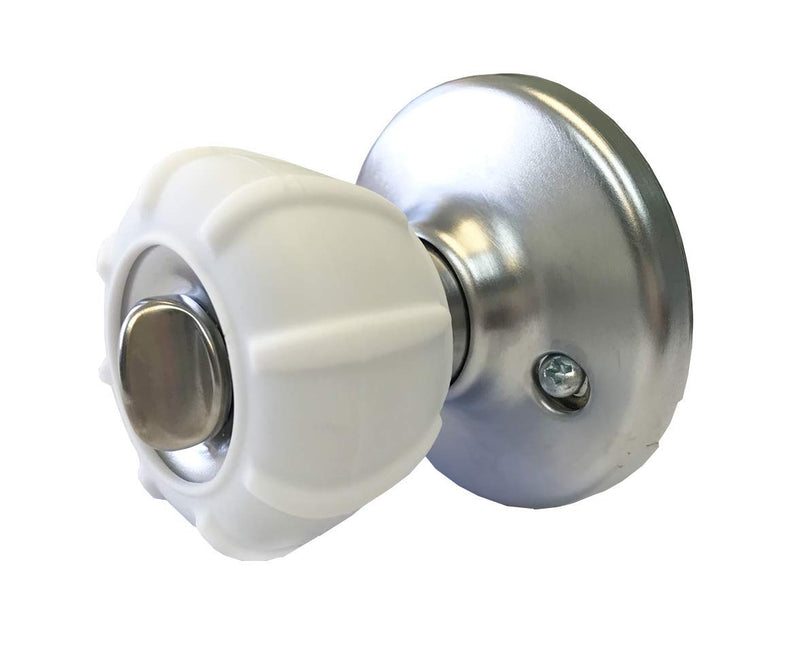 [Australia] - New Enjoy Cover - Door Knob Cover Grips Non Slip Arthritis & Senior Living Aids Grippy Easy Open Decorative. Simple Functional Effective Solution- 4 Pack (White, Tylo) 