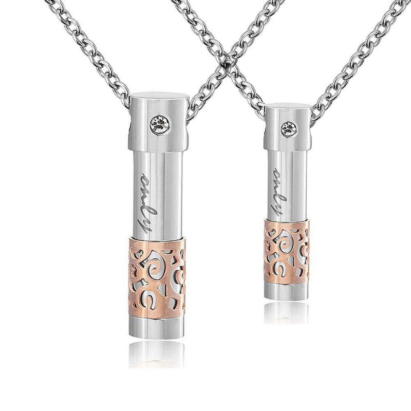 [Australia] - SexyMandala 2 Pack Bullet 3 Colors Cremation URN Necklace for Ashes Jewelry Memorial Keepsake Pendant Yellow 