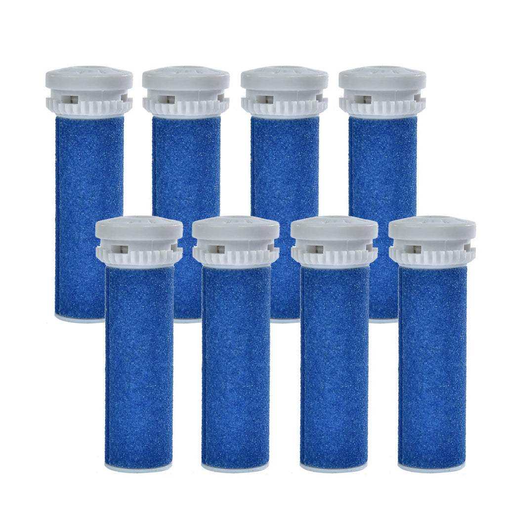 [Australia] - 8 Pack Replacement Roller Refills Compatible with Scholl Express Pedi Foot Smoother-Extra Coarse 8 Pack 