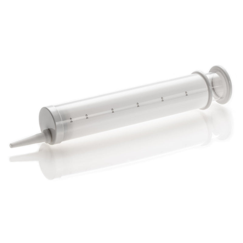 [Australia] - 250ml Syringe Launcher Applicators Lube Tube,Oil Shooter Launcher,Health Care Aid Tools,with Scales Smooth Rounded Tip & Cap Syringe (White) White 