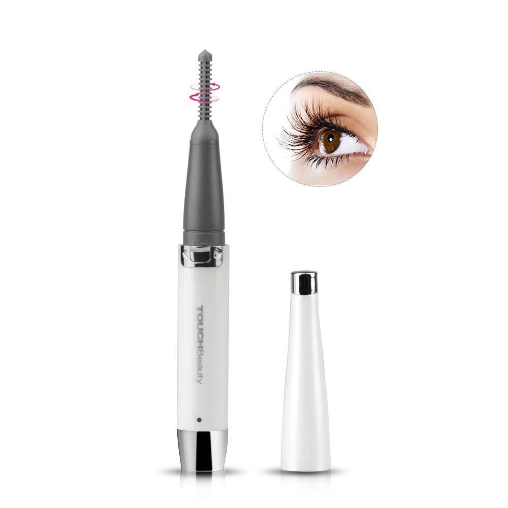 [Australia] - TOUCHBeauty Heated Eyelash Curler Rechargeable with advanced ±360 Rotary Heating Curling Comb Long Lasting Naturally Eyelashes Pen Sized Painless Eyelash Beauty Tool 