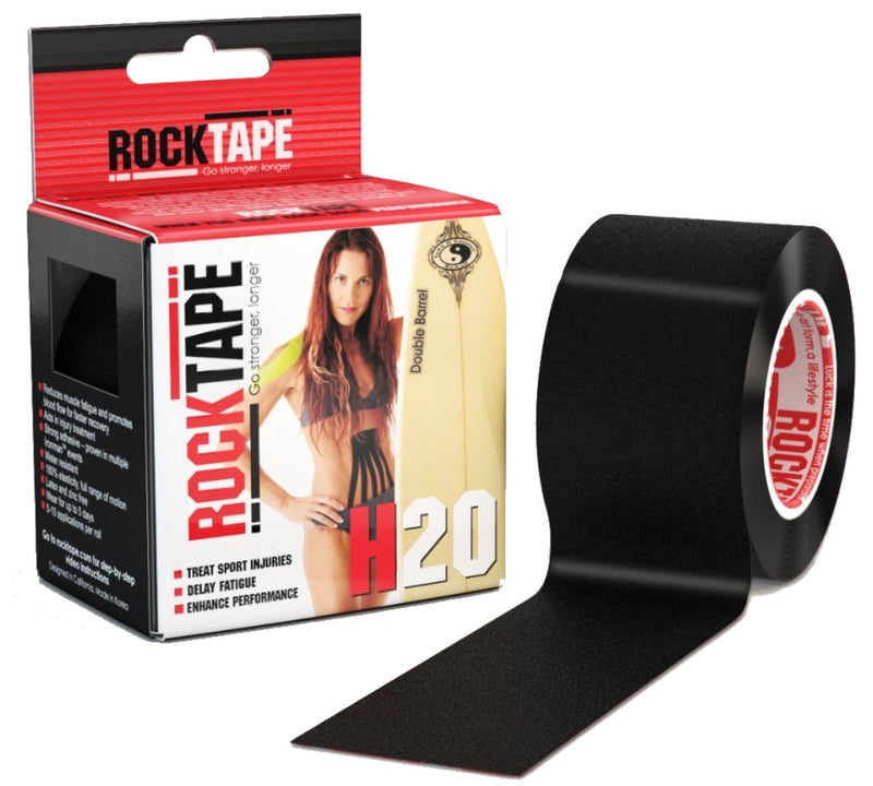 [Australia] - RockTape - 81453067 H2O, 4" x 16.4' (10 cm x 5 m), H2O Black 