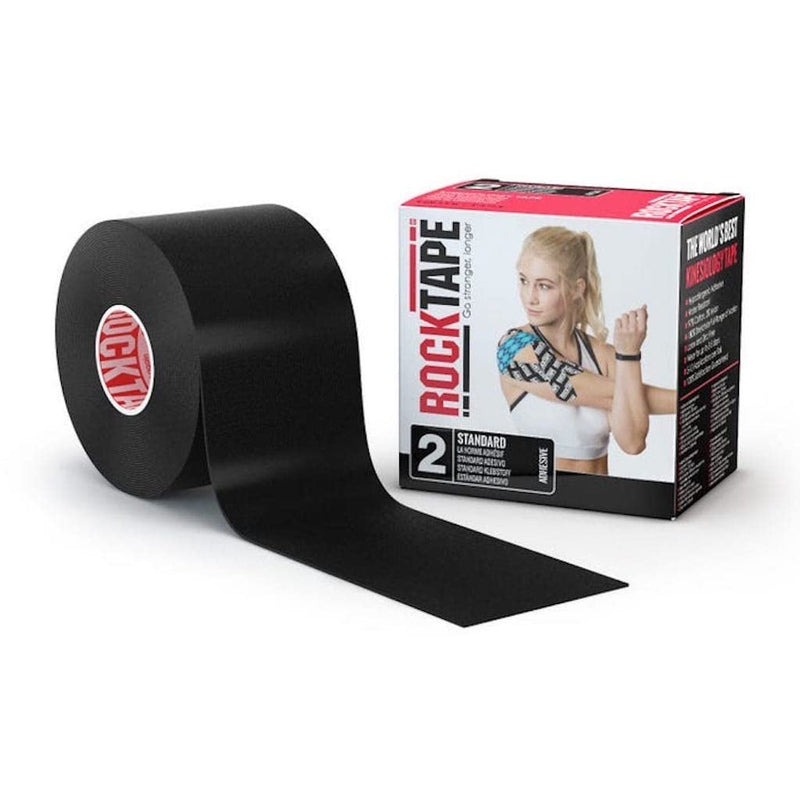 [Australia] - RockTape - Black Logo 2" x 16.4' (5cmx5cm); Packaging May Vary 