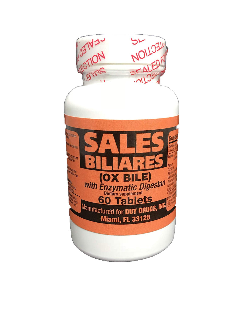 [Australia] - Sales Biliares (OX Bile) with Enzymatic Digestan 60 Tablets 