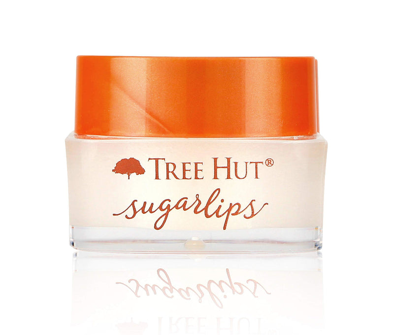 [Australia] - Tree Hut Sugarlips Sugar Lip Scrub, Sweet Mint, 0.34oz Jar, Shea Butter and Raw Sugar Scrub Ultra-Hydrating Lip Exfoliator, Lip Care 