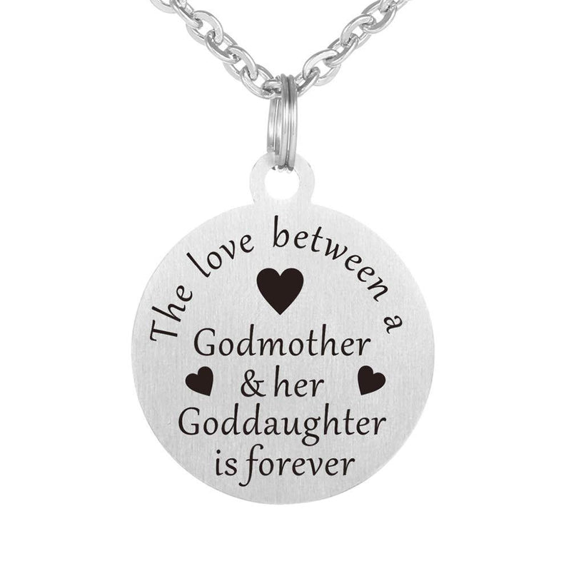 [Australia] - Godmother and Goddaughter Dog Tag Necklace Jewelry Keychain Pendant 