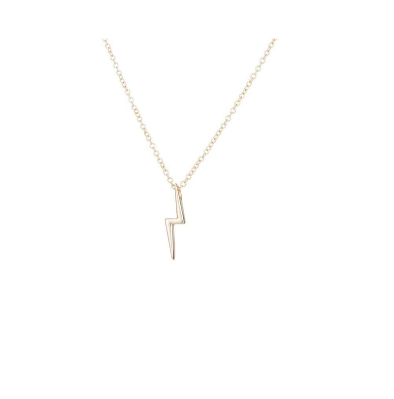 [Australia] - Plum Street Gifts & More Lightning Bolt Pendant with Chain Gold 