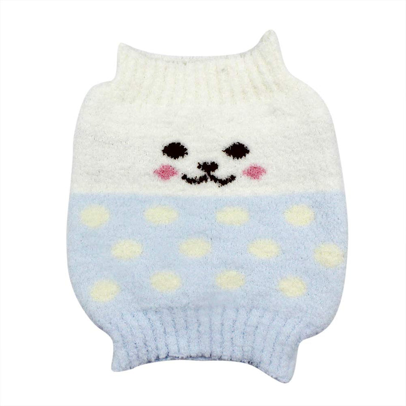 [Australia] - RARITY-US Cute Baby Belly Band Soft Microfiber Umbilical Cord Belt Keep Warm Kids Waist Support B blue 