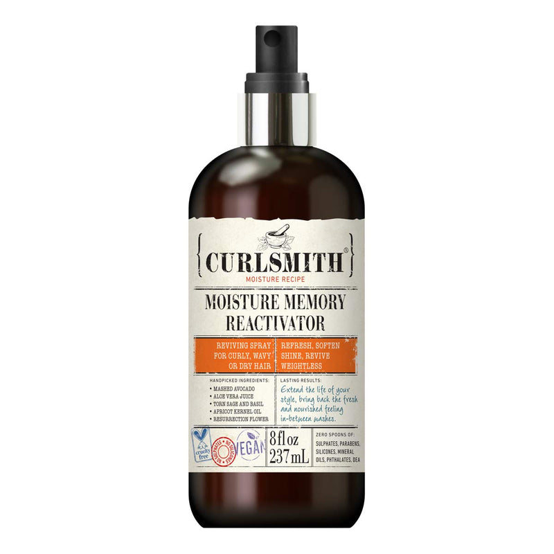 [Australia] - Moisture Memory Reactivator, 8 fl oz (237 ml), Curlsmith 8 Fl Oz (Pack of 1) 