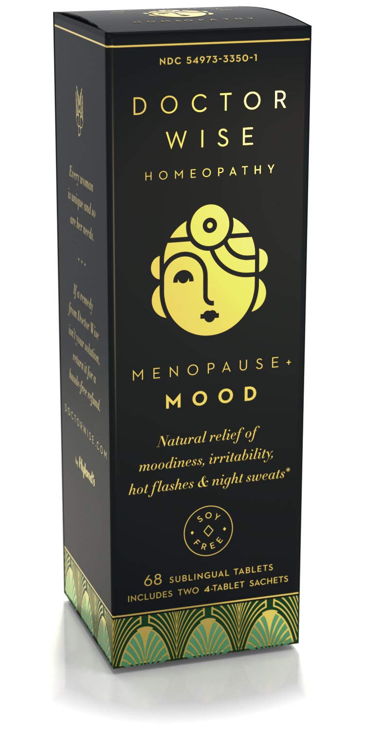 [Australia] - Hyland's Doctor Wise Mood Gentle Natural Relief of Moodiness Irritability Hot Flashes and Night Sweats Quick Dissolving Tablets, 68 Count 