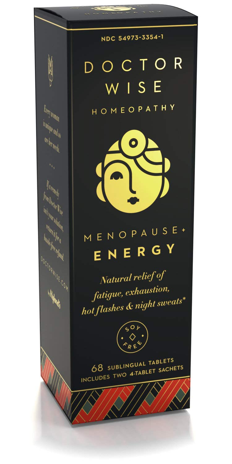 [Australia] - Menopause Natural Homeopathic Relief of Fatigue, Exhaustion, Hot Flashes and Night Sweats, Doctor Wise Menopause Energy by Hyland's, 68 Quick Dissolving Tablets 
