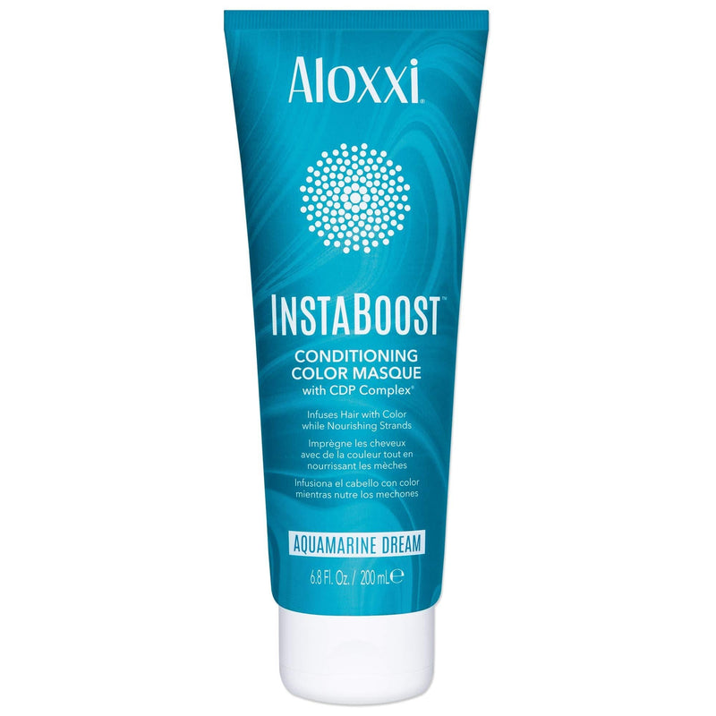 [Australia] - ALOXXI InstaBoost Color Depositing Conditioner Mask – Instant Temporary Hair Color Dye - Hair Color Masque for Deep Conditioning Aquamarine Dream 