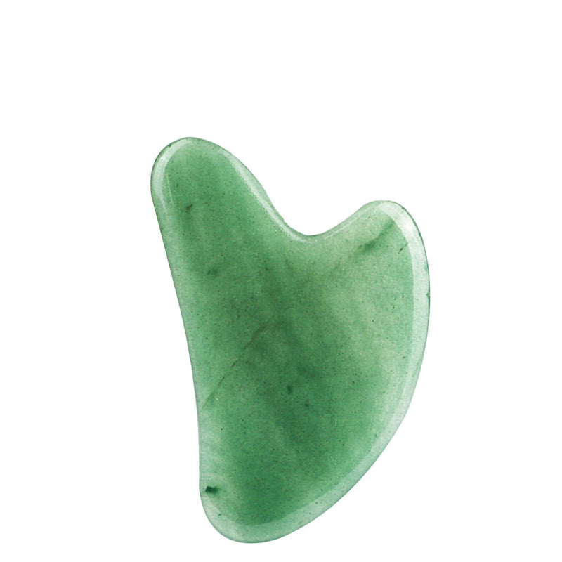 [Australia] - Large Gua Sha Heart by ina beauty - Natural Jade Stone for Face to Lift, Decrease Puffiness and Tighten 