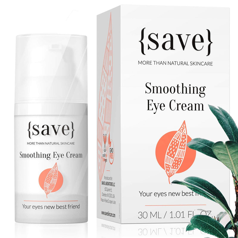 [Australia] - Natural Sensitive Eye Cream with Anti-Wrinkle Support, All Natural and Vegan for Sensitive Dry Skin, Dark Circles, Bags and Puffiness 1.01 Fl. Oz. Natural Sensitive Eye Cream 
