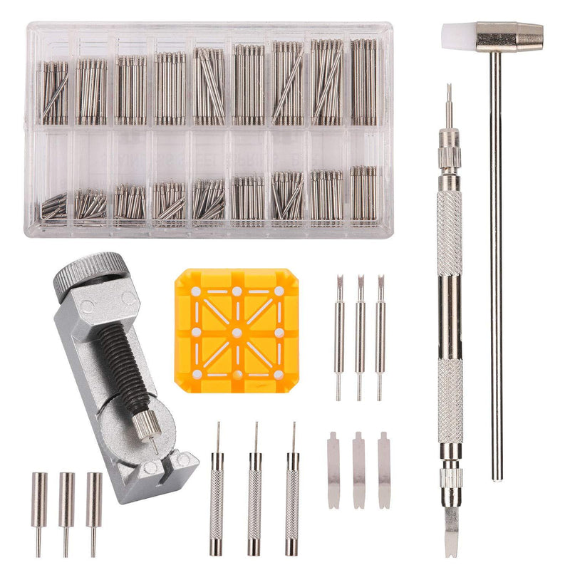 [Australia] - 376pcs Watch Link Remover Kit - Watch Band Spring Bar Tool Set with Watch Pins for Watch Repair and Watch Band Replacement 