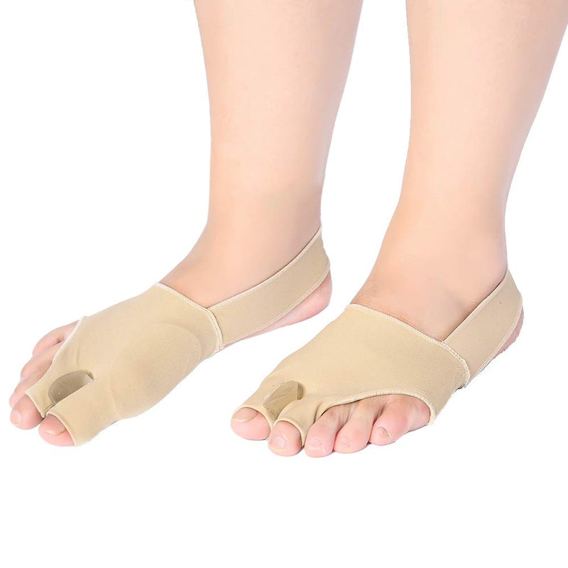 [Australia] - Tailor Bunion Corrector, Corrector Bunion with Gel Pads 1 Pair Toe Separator Straightener Hallux Valgus for Relief Pain Foot Soothe Pain Protector for Crooked Toes Alignment for Women Men(L) L 