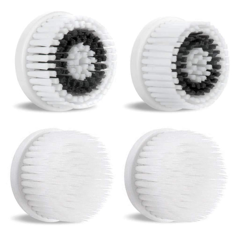 [Australia] - TOPyoth Facial Cleansing Brush Heads,Facial brush head replacements with Sensitive, Four Pack White 