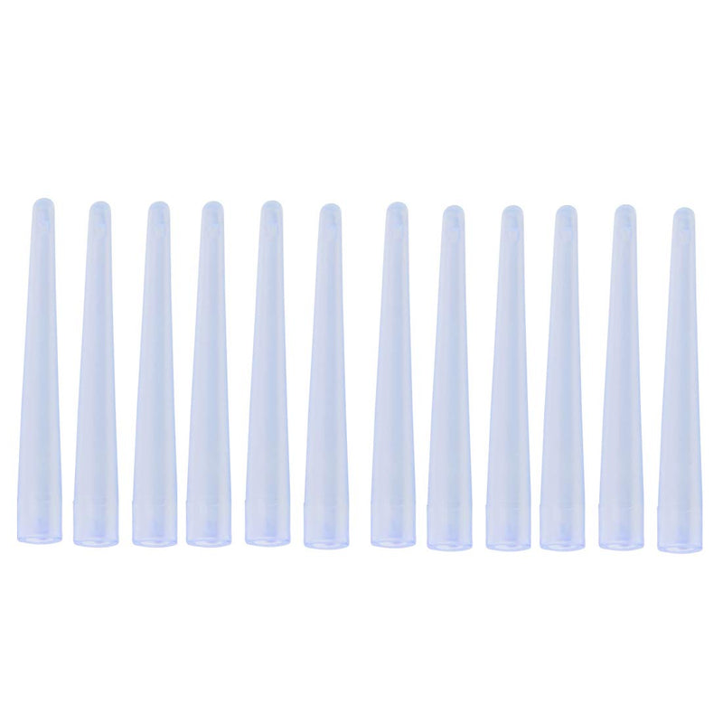 [Australia] - Enema Replacement Nozzle Tips (12 Pcs) - BPA-Free Enema Parts, Flexible & Soft PVC Comfort Nozzle Enema Attachment 
