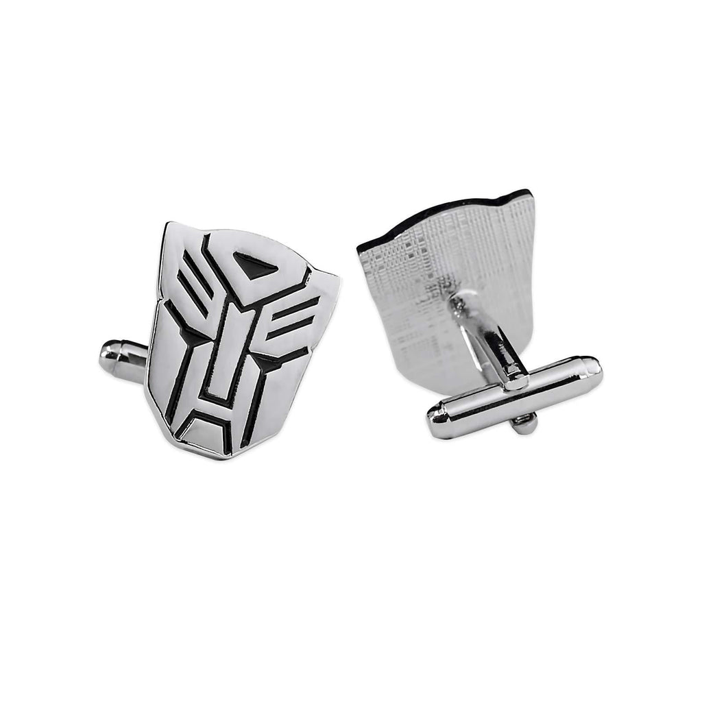 [Australia] - The Masonic Exchange Transformer Autobot Cuff Link Pair - [Silver][7/8'' Tall] 