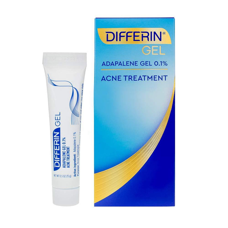[Australia] - Acne Treatment Differin Gel for Face with Adapalene, Clears and Prevents Acne, Up to 30 Day Supply, 15g Tube 