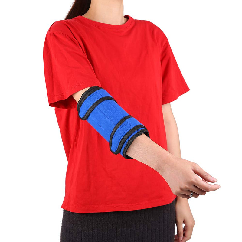 [Australia] - Elbow Splint Arm Fracture Brace Immobilizer Elbow Adjustable Immobilizing Braces for Cubital Tunnel Ulnar Nerve Broken Stabilizer Womens Youth Soft Pm Night Time Sleeping Medical Equipment (Medium) M 