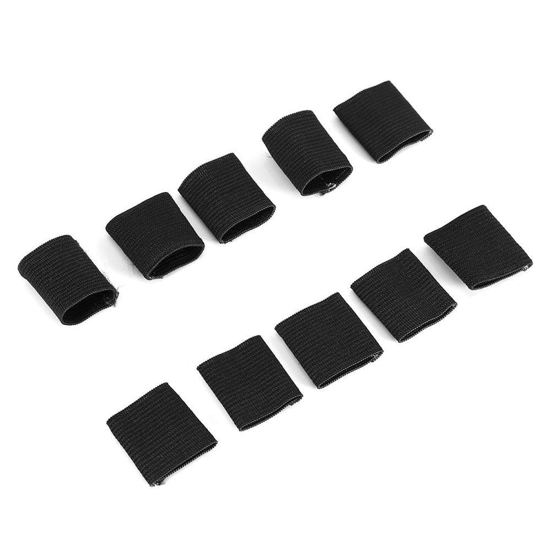 [Australia] - VGEBY 10 Pcs Finger Sleeves, Thumb Braces Support for Trigger Finger, Finger Cracking, Finger Arthritis 