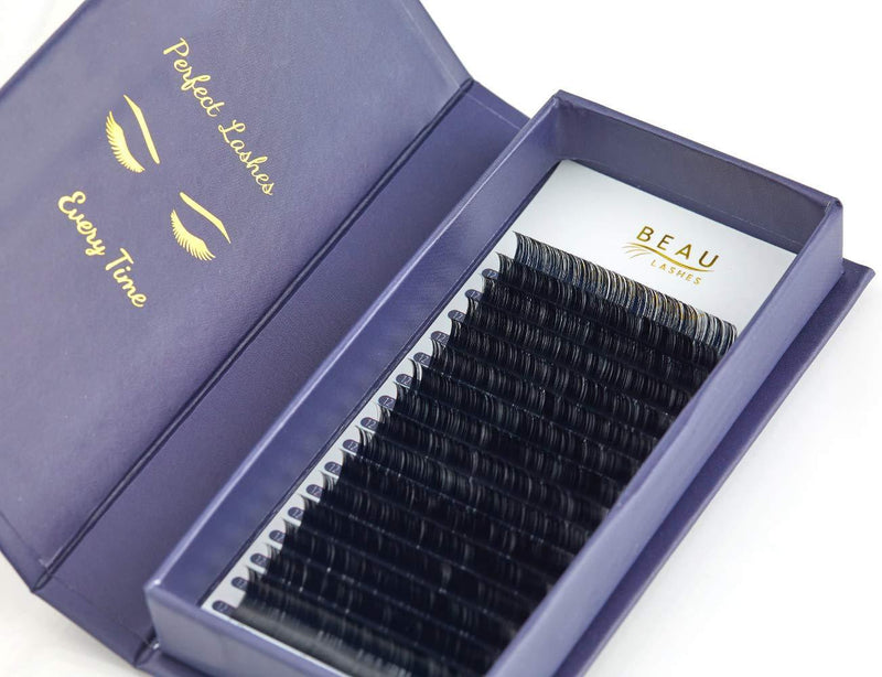 [Australia] - Individual Eyelash Extensions 0.15mm B Curl 7mm-14mm Mixed Tray - Semi Permanent Professional Classic Faux Matte Mink Lash Extensions - Single Individual Eyelashes Perfect For Beauty Salon Supplies 