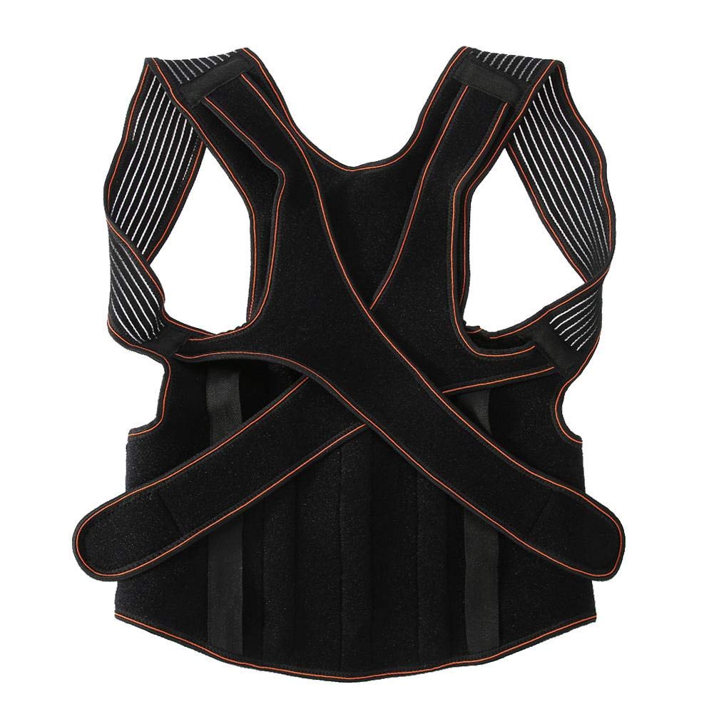 [Australia] - Salmue Posture Corrector, Scoliosis Back Brace Correction Straight Back Support Bandage,Physical Training Therapy Back Stabilizer Neck Pain Relief Shoulder Support for Men & Women Correct Medium 
