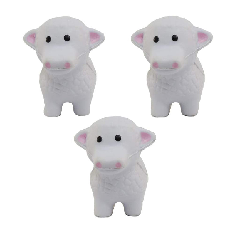 [Australia] - Stress Relief Squeezable Foam Sheep Package of Three (3) 