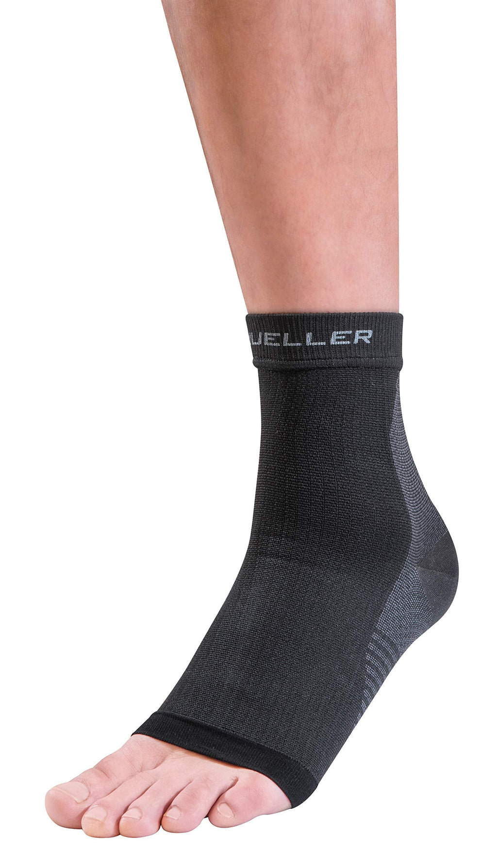 [Australia] - Mueller Sports Medicine Omniforce Plantar Fascia Sock, For Men and Women, Black, One Size, 1 Unit 
