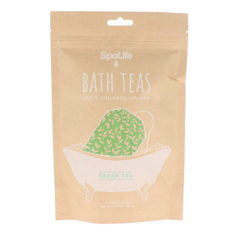 [Australia] - SpaLife Naturally Infused Bath Tea (3 Pack) (Green Tea) Green Tea 