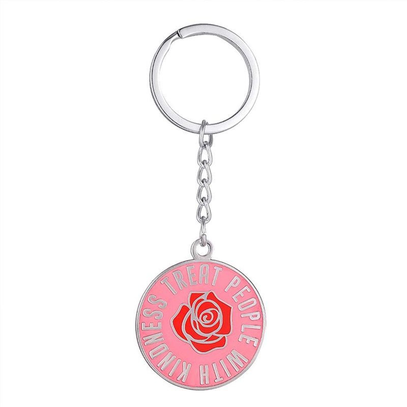 [Australia] - GuDeKe Treat People with Kindness Key Chain 