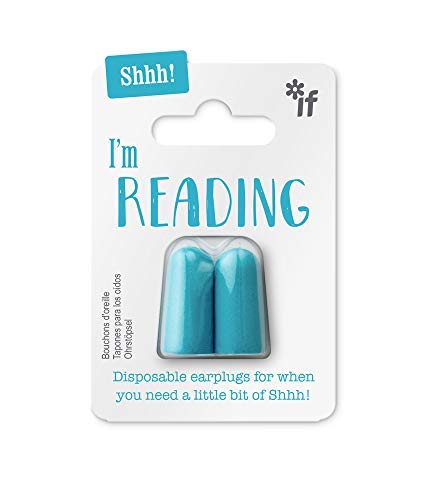 [Australia] - IF Noise Cancelling Comfortable Soft Foam I'm Reading Earplugs 30 g 
