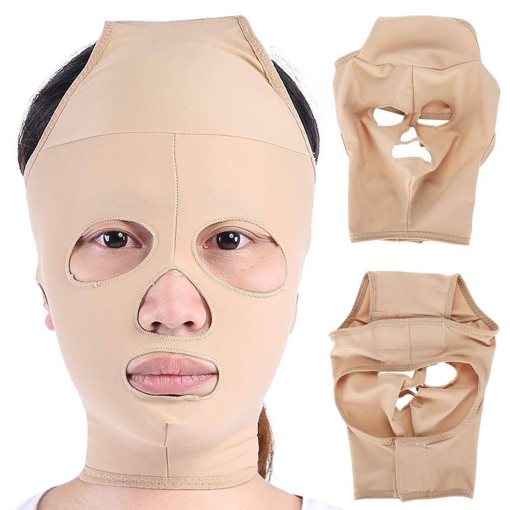 [Australia] - Filfeel Face Slimming Massage Belt, V Line Facial Lifting Mask Thin Massager Beauty Care Tool(L) 