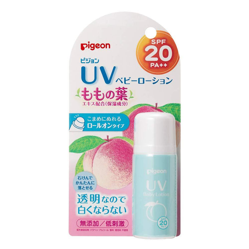 [Australia] - Pigeon (additive-Free Baby Sunscreen from 0 Months Leaves SPF20 of UV Baby roll-on Thigh 