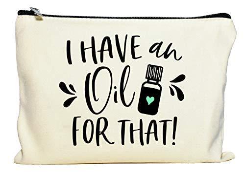 [Australia] - Essential Oil Bag, I Have An Oil For That Zipper Pouch, Carrying Case for Purse, Travel Bag, Aromatherapy Makeup Bag, Cosmetic Case, Essential Oils Holder 