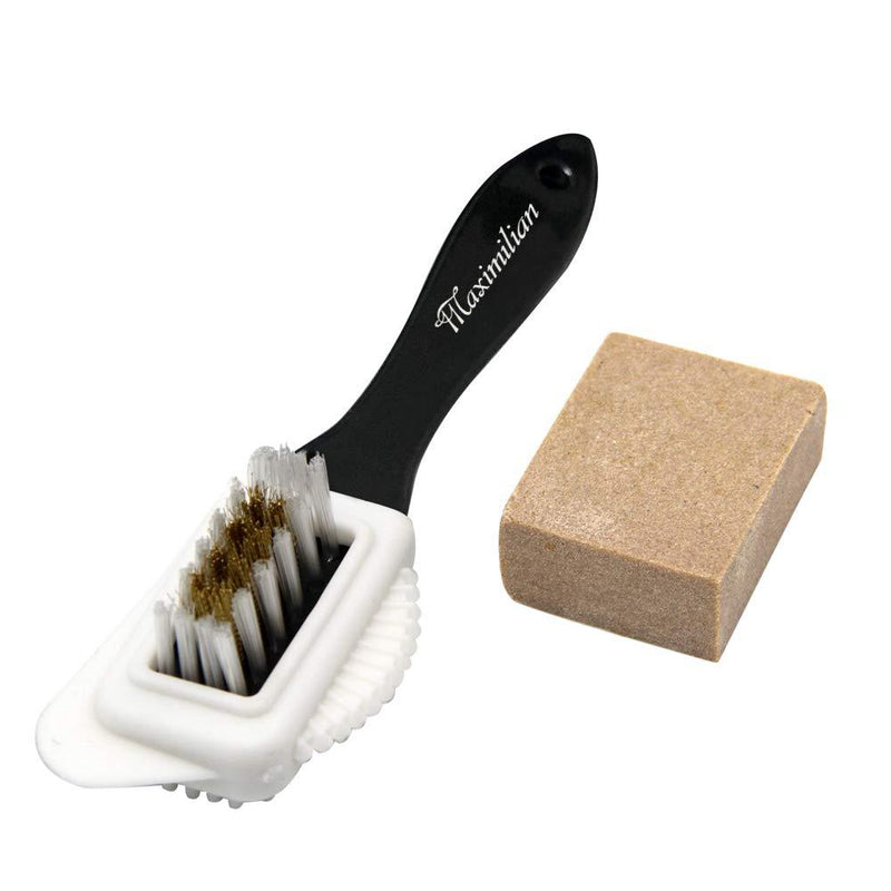 [Australia] - Shoe Brush, Suede & Nubuck 4-Way Brush + Eraser, Premium Shoe Cleaner Kit 